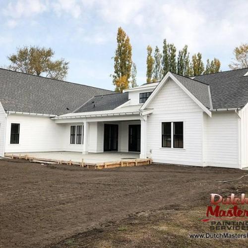  | Loved this gorgeous brand new modern farm house completed in Langley for some amazing customers! | Exterior Painting 
