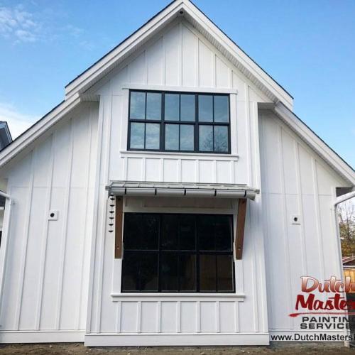  | Loved this gorgeous brand new modern farm house completed in Langley for some amazing customers! | Exterior Painting 