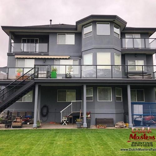  | Multiple level decks is no problem for our crew during exterior season! | Exterior Painting 