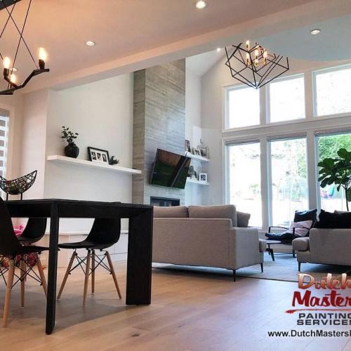  | Beautiful brand new luxury home in Port Coquitlam that our crew had the pleasure to complete! | Interior Painting 